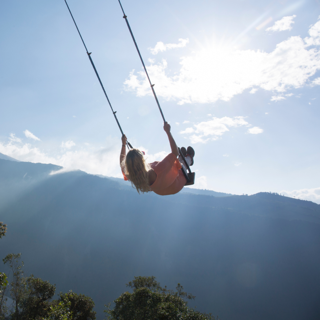 Woman on swing 